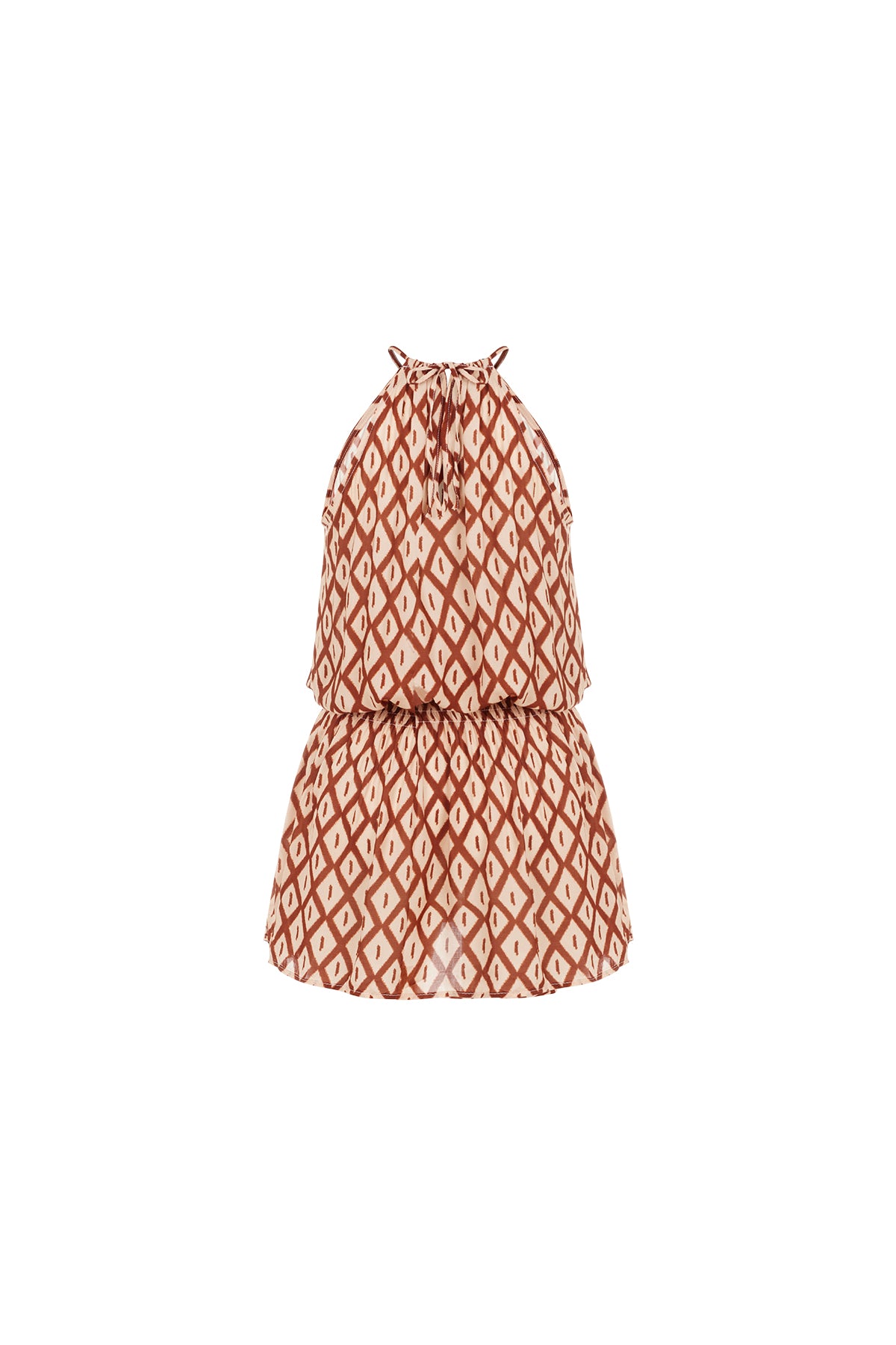 Printed Mini Dress
