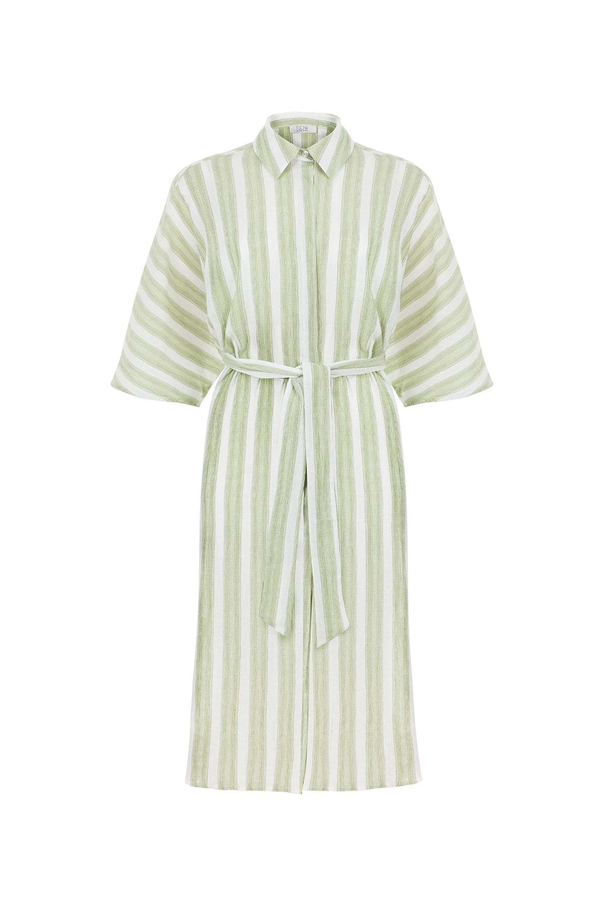Striped Shirt Dress