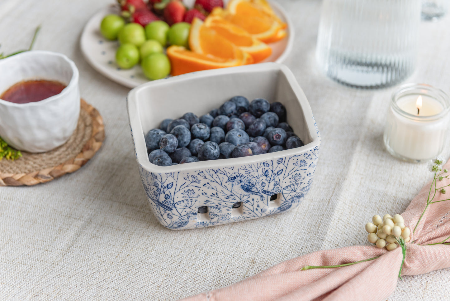 Mualla Ceramics Berry Basket