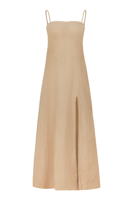 Linen Slip Dress