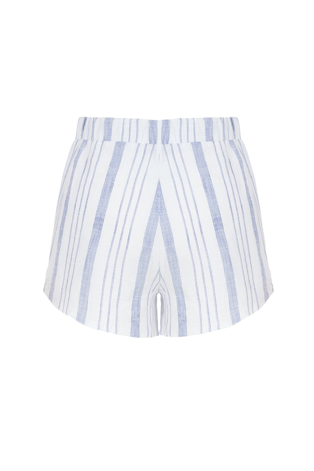 Striped Cotton Shorts