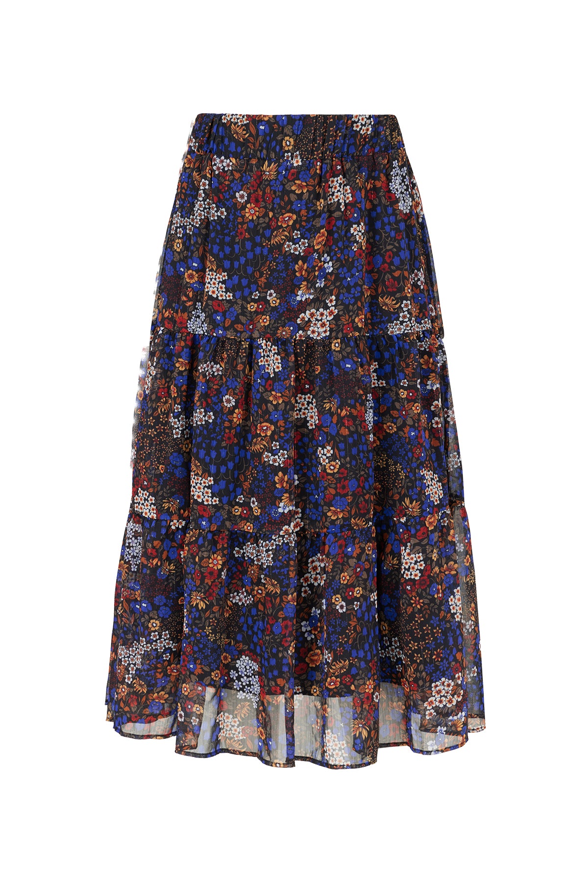 Printed Maxi Skirt