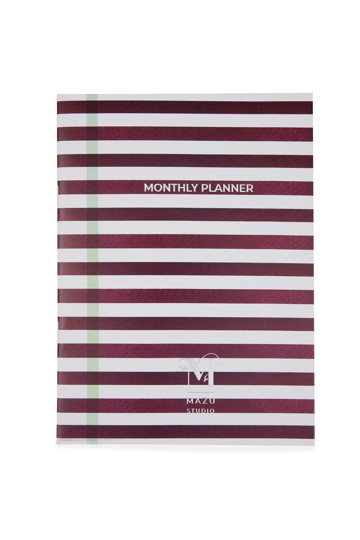 Mazu Studio Monthly Planner Stripes