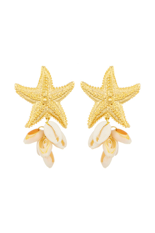 Xandra Starfish Earrings