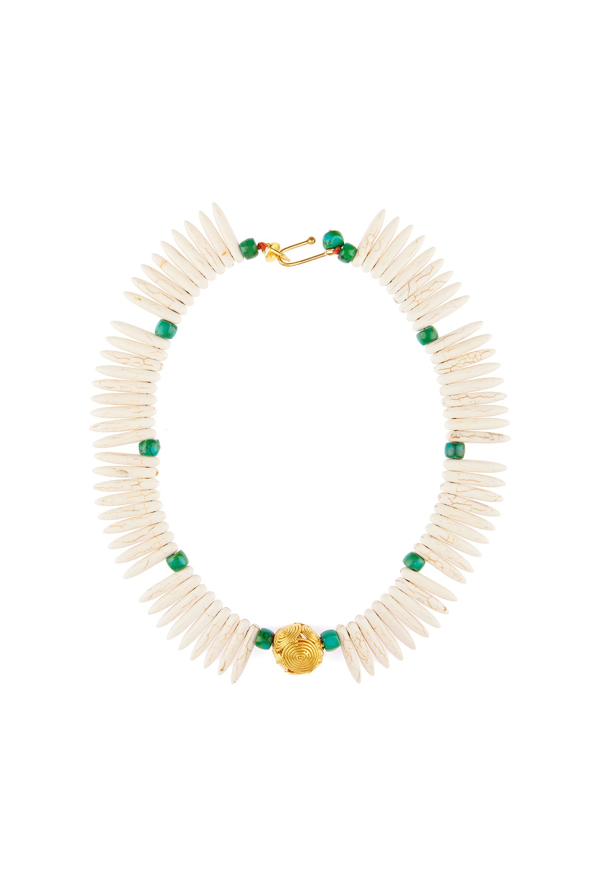 Xandra_White Howlite Necklace